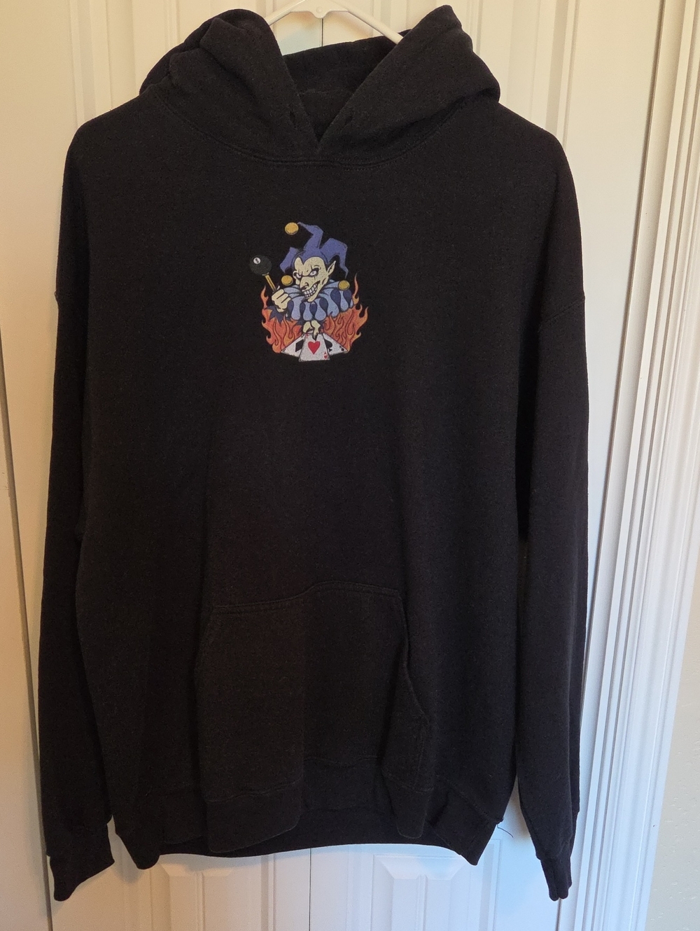 Mens Empyre Black Graphic Hoodie